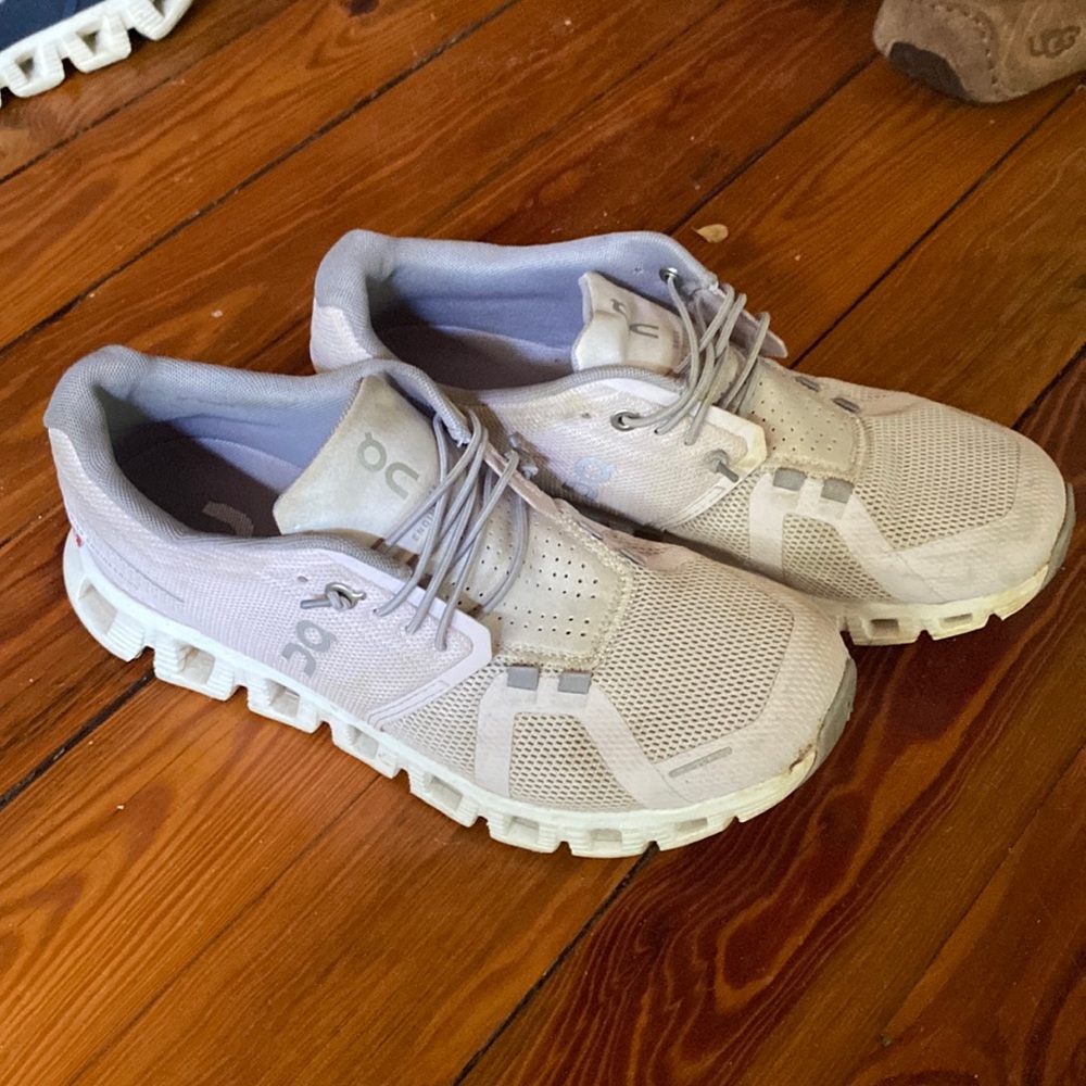 Cloud on sneakers